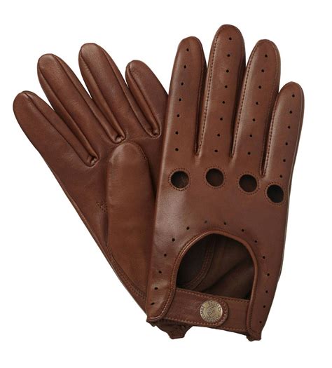 leather driving gloves for men